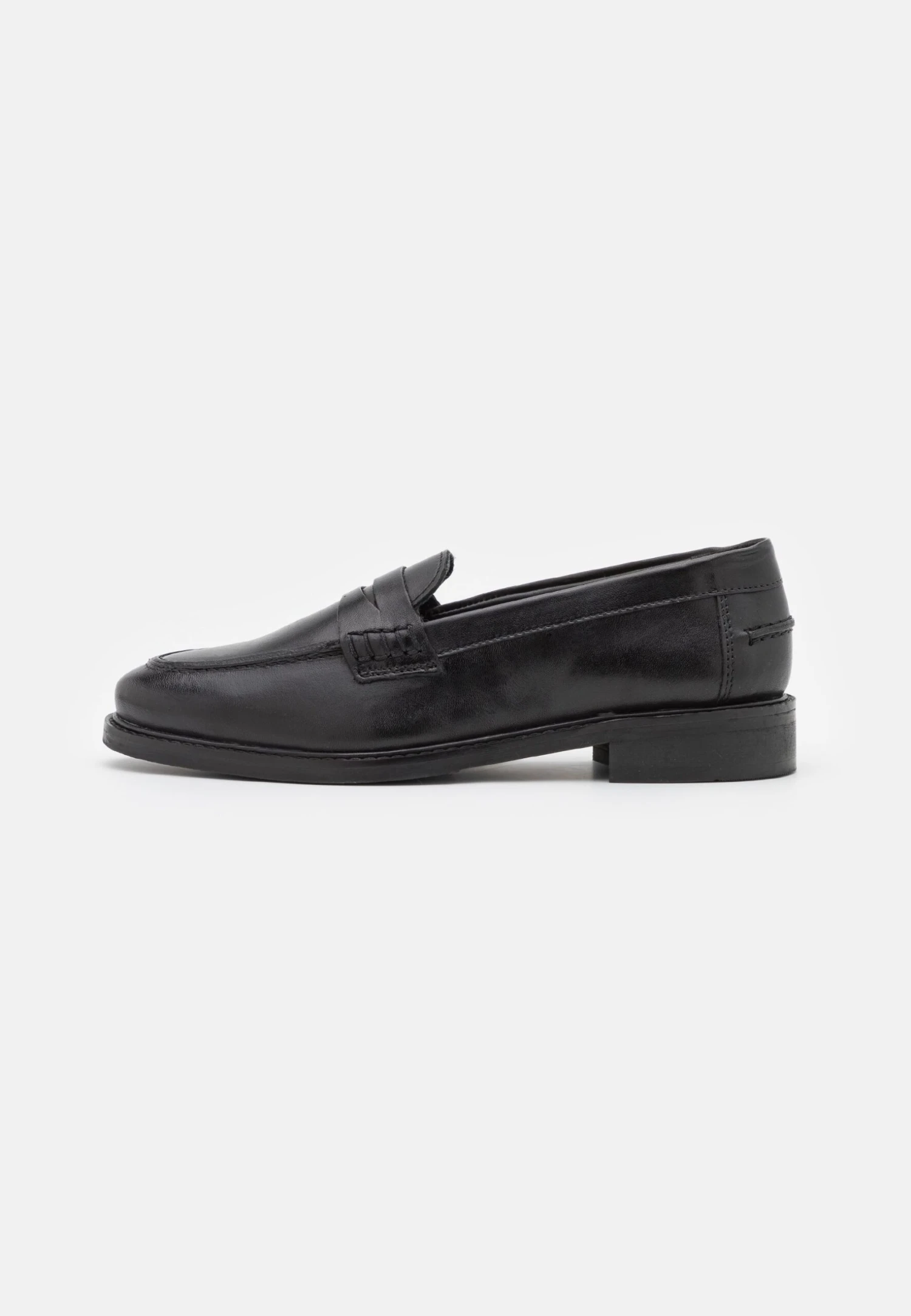 Pier One Leather - Slip-Ons - Black 2 Pier One Leather - Slip-Ons - Black - Image 2