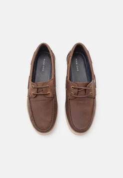 Pier One Leather Unisex - Boat Shoes - Brown -Pier One 2cc90d7654d14629a73fee92c91bd40d scaled