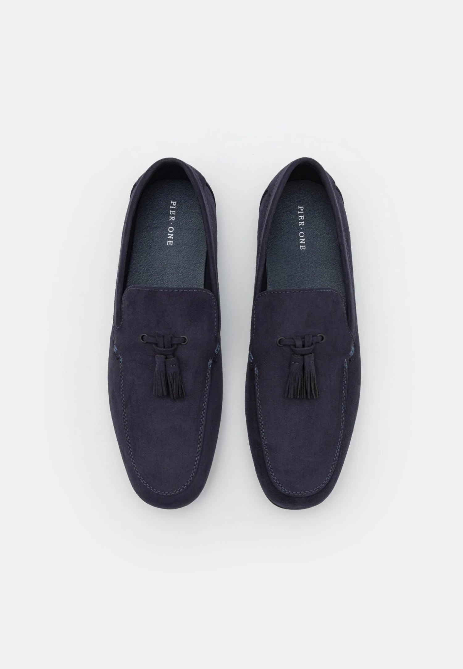 Pier One Unisex - Slip-Ons - Dark Blue 4 Pier One Unisex - Slip-Ons - Dark Blue - Image 4