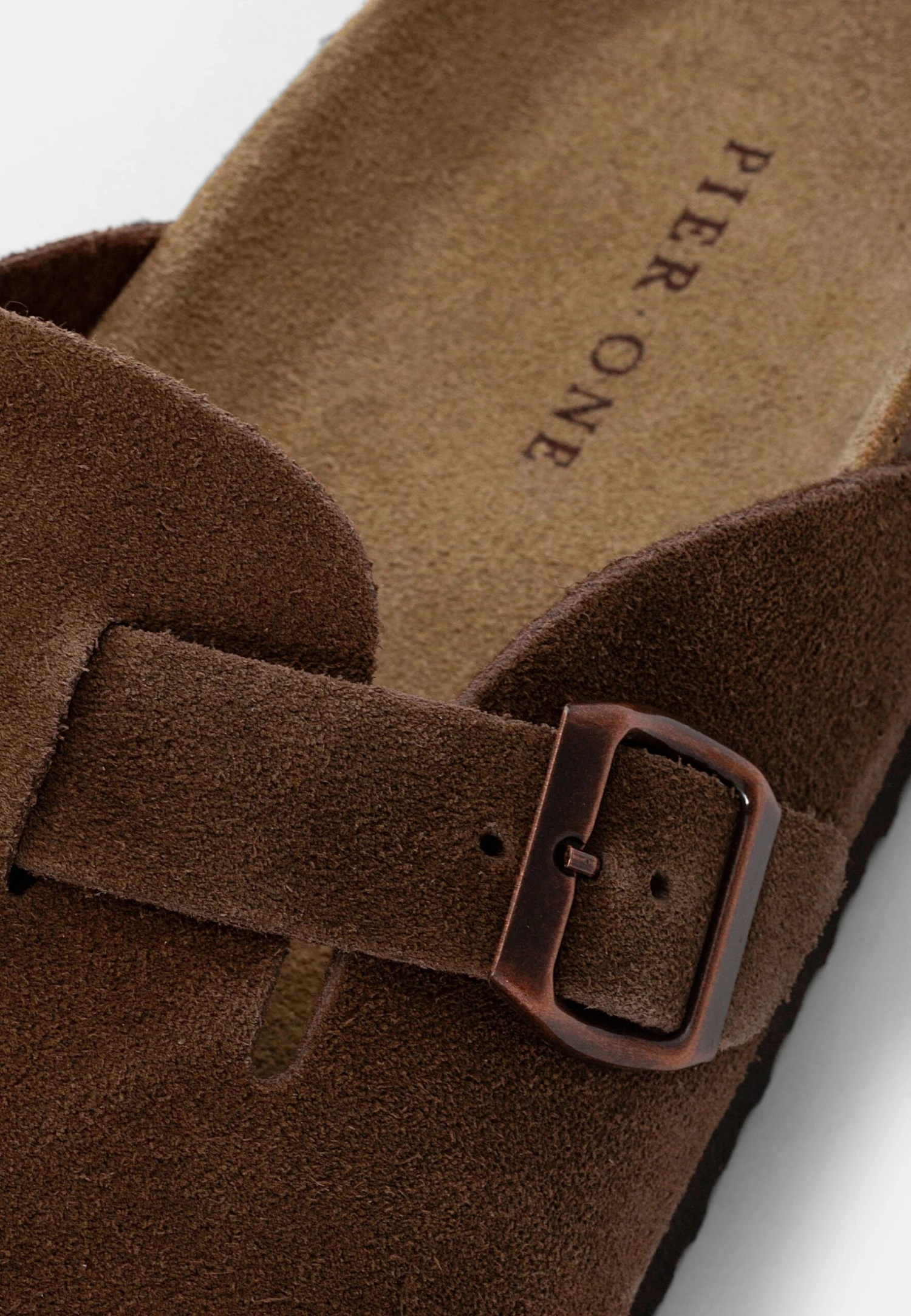 Pier One Leather Unisex - Slippers - Brown 6 Pier One Leather Unisex - Slippers - Brown - Image 6