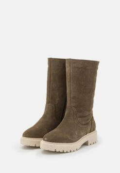 Pier One Leather Winter Boot - Boots - Khaki -Pier One 4be019c35c4c45beb144eb4aa53e93e8 scaled