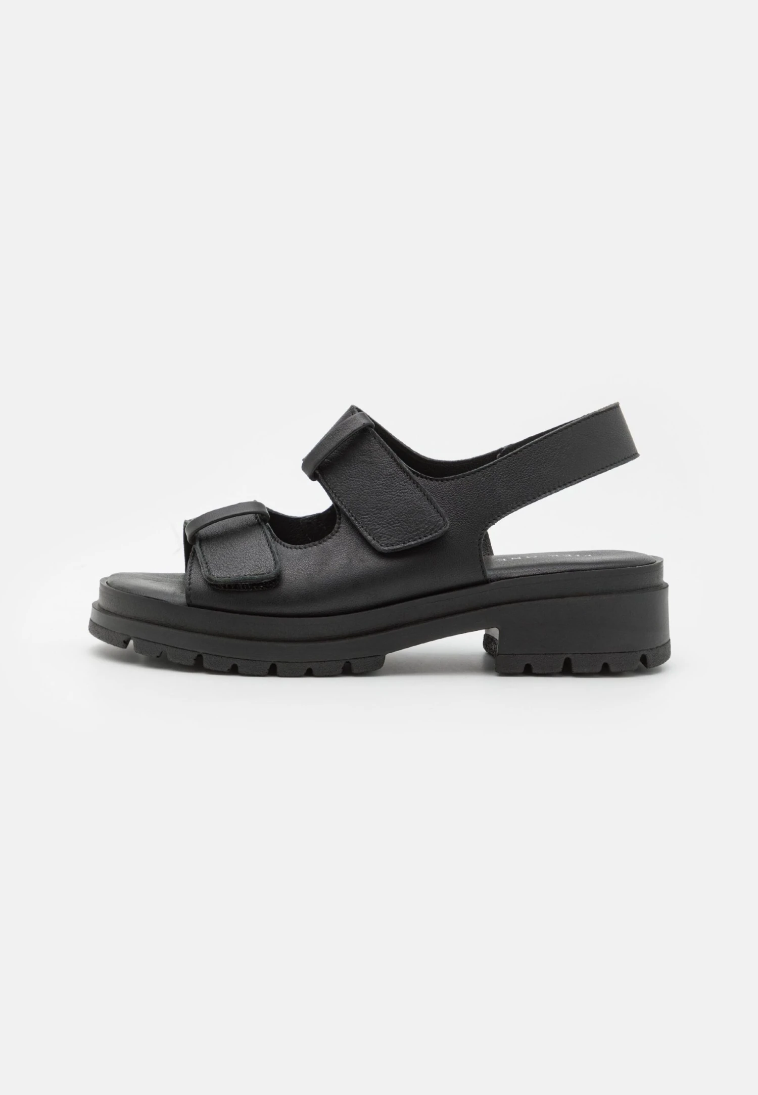 Pier One Leather- Sandals - Black 2 Pier One Leather- Sandals - Black - Image 2