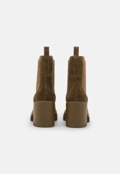 Pier One Leather - High Heeled Ankle Boots - Khaki -Pier One 82e4380308ac44f19d33d6cff9f92202 scaled