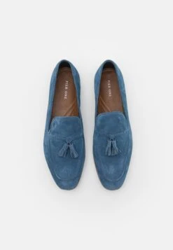 Pier One Leather - Slip-Ons - Blue -Pier One 88169eccd947430599894098376803be scaled