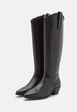 Pier One Leather - Cowboy/Biker Boots - Black -Pier One 8c389255c60d4a6aae0101e1126c34b5 scaled