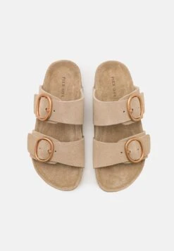 Pier One Leather - Mules - Beige -Pier One 9b43ae7f6ea84e8787fe1a5129e1ca00 scaled