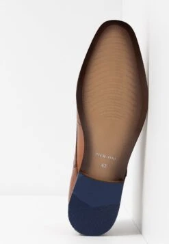 Pier One Leather - Smart Lace-Ups - Cognac -Pier One bd7073ea68f641d3aea91bfbbc2dbafd