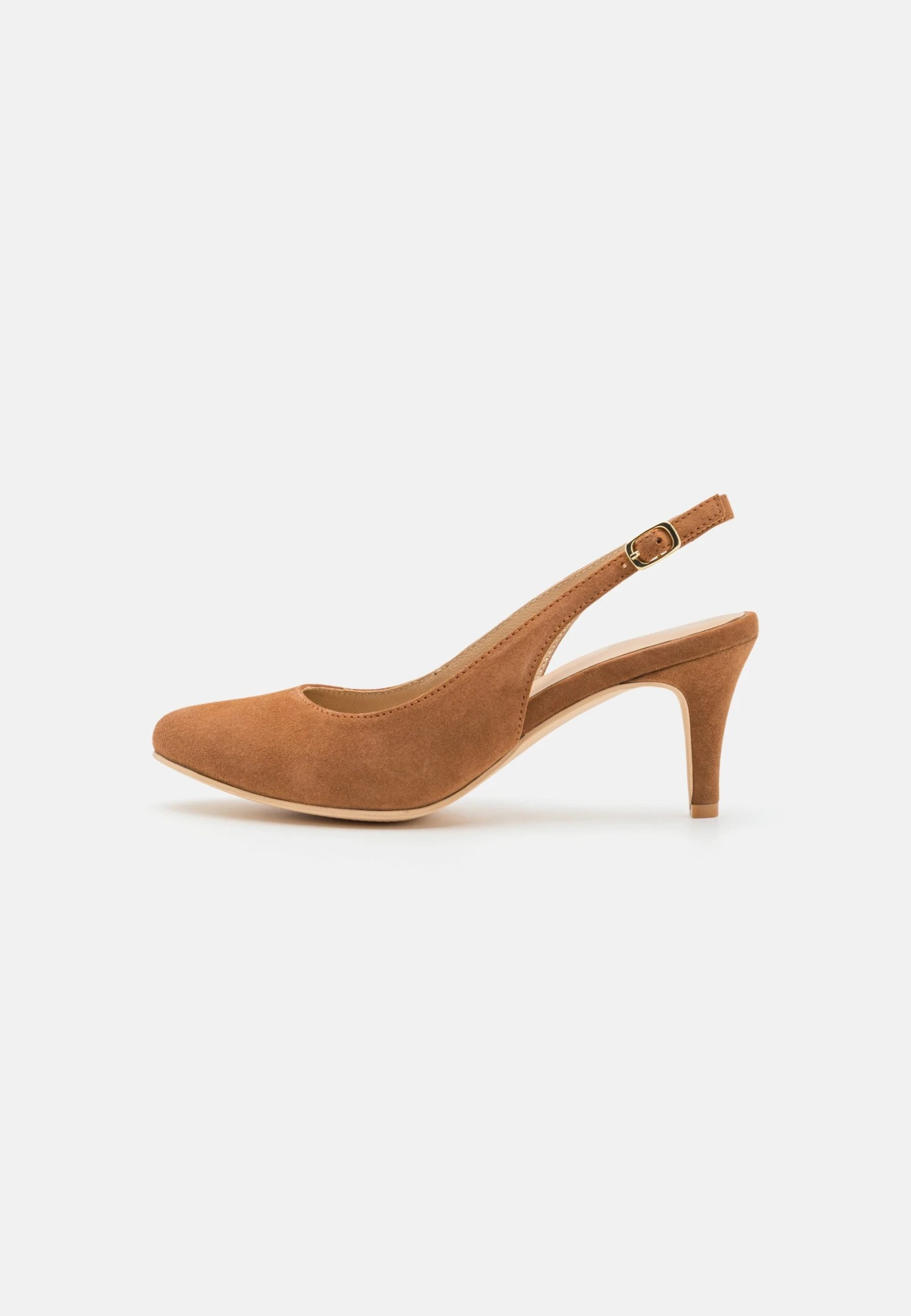 Pier One Leather- Classic Heels - Cognac 2 Pier One Leather- Classic Heels - Cognac - Image 2