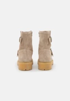 Pier One Leather - Cowboy/Biker Ankle Boot - Beige -Pier One cf36fdb9621641f985ff7d8a5ec40078 scaled