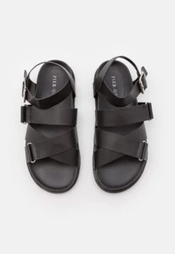 Pier One Unisex - Sandals - Black -Pier One cfa1a932594a4711b3c49603ed200cce scaled