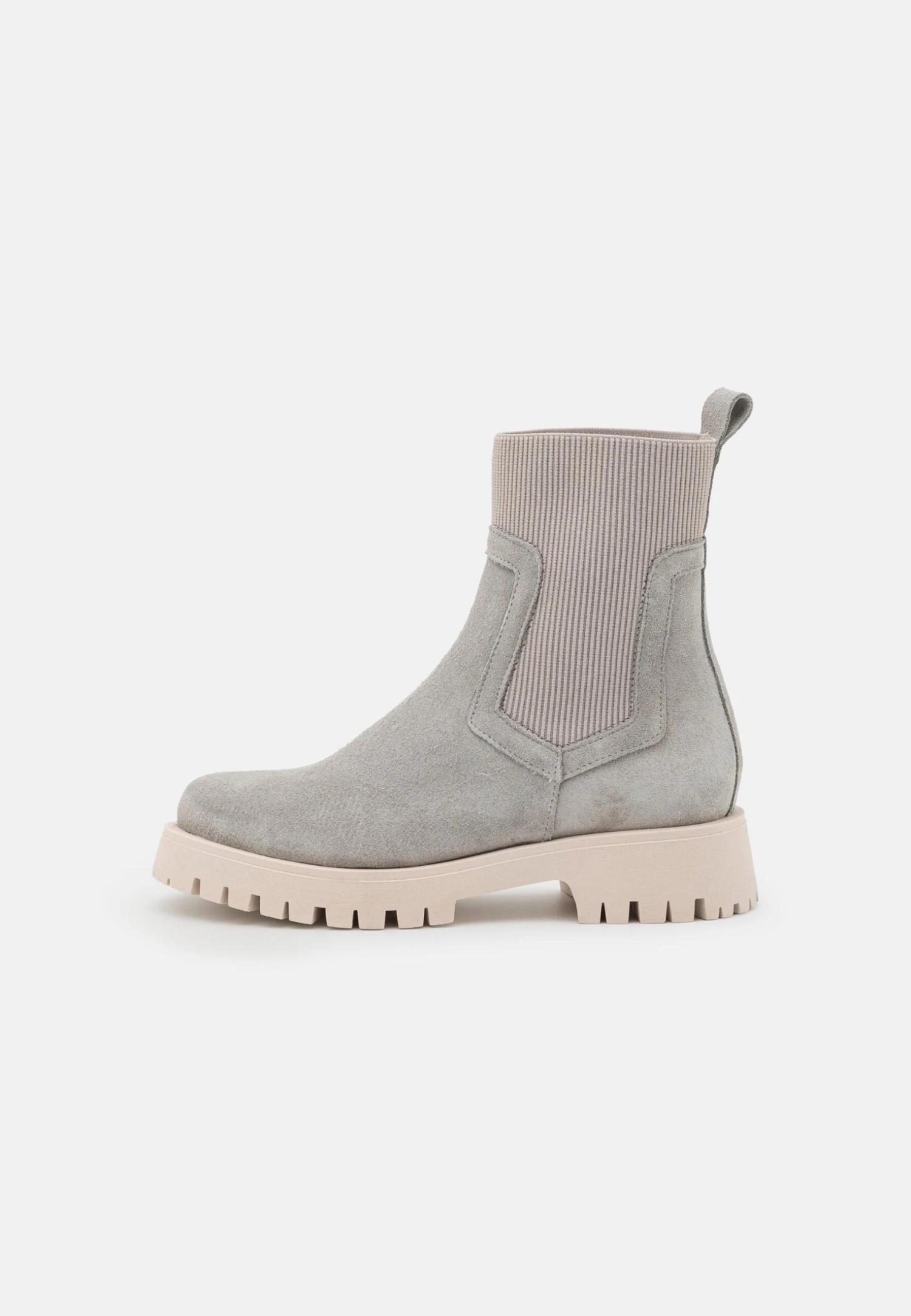 Pier One Leather - Platform Ankle Boots - Grey 2 Pier One Leather - Platform Ankle Boots - Grey - Image 2