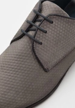 Pier One Leather - Lace-Ups - Dark Grey -Pier One e0f1574267c74dc1b5d53d5cfef035ae scaled