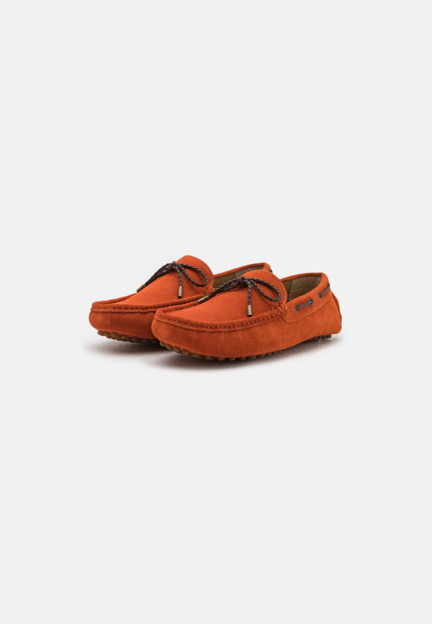 Pier One Leather - Moccasins - Red 2 Pier One Leather - Moccasins - Red - Image 2
