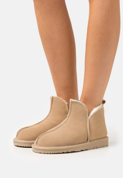 Pier One Leather- Slippers - Beige -Pier One edd5ddb713024d8a8bc650cf63b6813c scaled