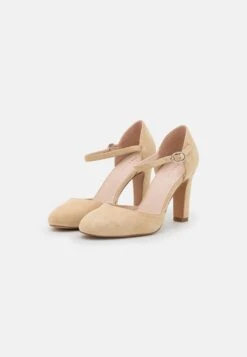 Pier One Leather- Classic Heels - Beige -Pier One f90b2b4a5c8a4181a1e87ac9442b9f1b scaled